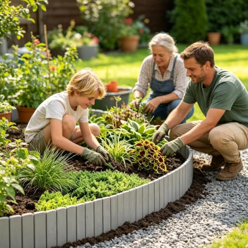 Clôture décorative courte haut de gamme pour structurer vos plantes
