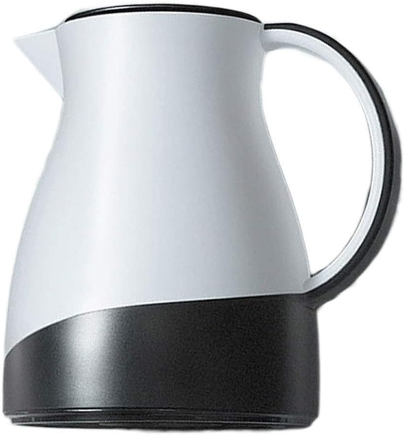 Two-color Tea Bottle, Household Kettle, Insulation Large Capacity European Kettle Pot Insulation Pot(white-Dinosaur Doodle4)