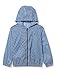 Petit Bateau 5986904 Impermeabile, Surf/Marshmallow, 6 Anni Bambina