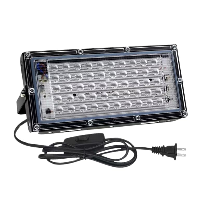 50W UV LED | Professional-Grade for Cyanotype & Screen Printing | 395nm, 50,000 Hours Lifetime, IP65 Waterproof