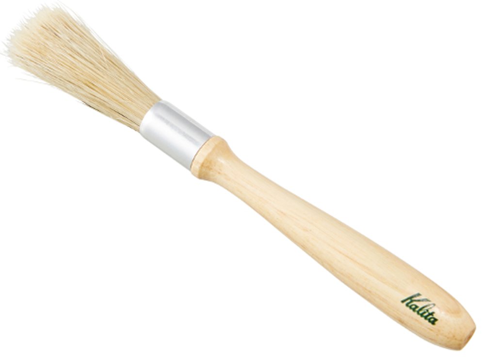 Carita #44301 Coffee Grinder Brush, Low Static Electricity, Cleaning Brush, Pig Bristle, Easy to Clean, 7.5 inches (19 cm), Convenient, Cafe, Interior Cleaning, Cleaning Tools, Cleaning Supplies,