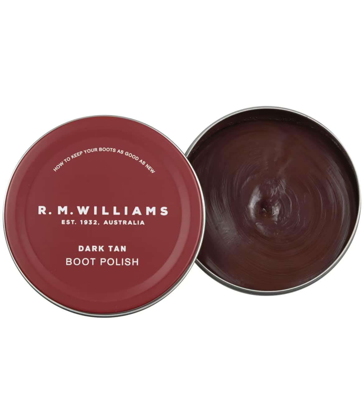 R.m. Williams Men's Dark Tan Boot Polish