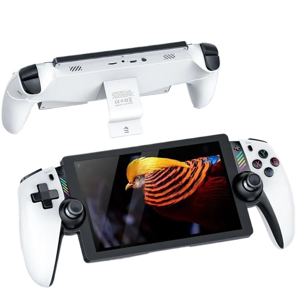 M28 Console de jeu portable rétro, grand écran LCD HD de 18 cm, système EmuELEC intégré, plus de 30 émulateurs et plus de 20 000 jeux, batterie de 4000 mAh, lecteur de jeu vidéo portable pour enfants