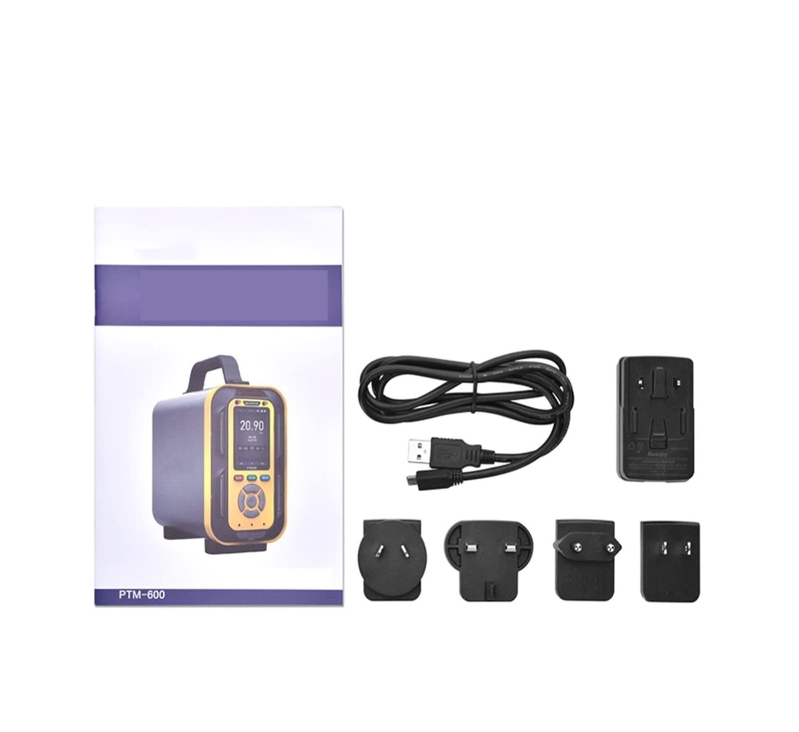 Rilevatore di gas, Rilevatore di perdite gas naturale combustibile metano portatile, rilevatore con allarmi acustici e visivi (0-100% LEL - Nero) per lavoro, casa(Infrared 0-100% Vol)