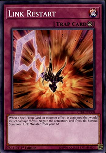 2017 Yu-Gi-Oh Circuit Break 1st Edition #CIBREN068 Link Restart C