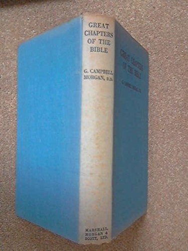 Great chapters of the Bible B0007J50XQ Book Cover