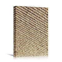 Canvas Wall Art Lined Patterns Abstract Colorful Geometric Hallway Minimalist Mixed Media Multicolor Patterns - 12x18 inches