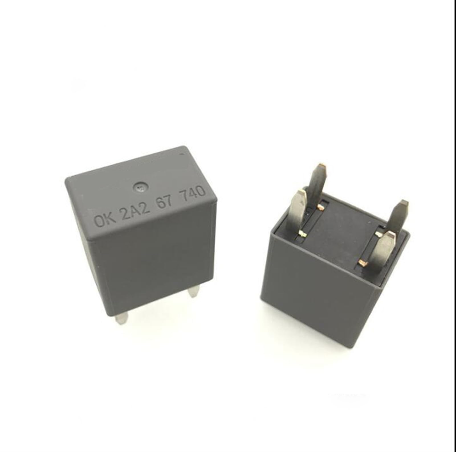 NALsa12V Relay OK 2A2 67 740 OK-2A2-67-740 OK-2A2-67-740 12V 12VDC DC12V 4pin (Size : 10pcs)