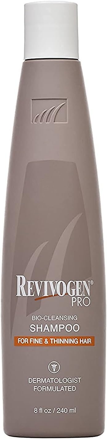 Revivogen PRO Bio-Cleansing Shampoo for Fine and Thinning Hair with DHT Blocker Prevents Hair Loss & Soothes Scalp For Men and Women, 240 ml