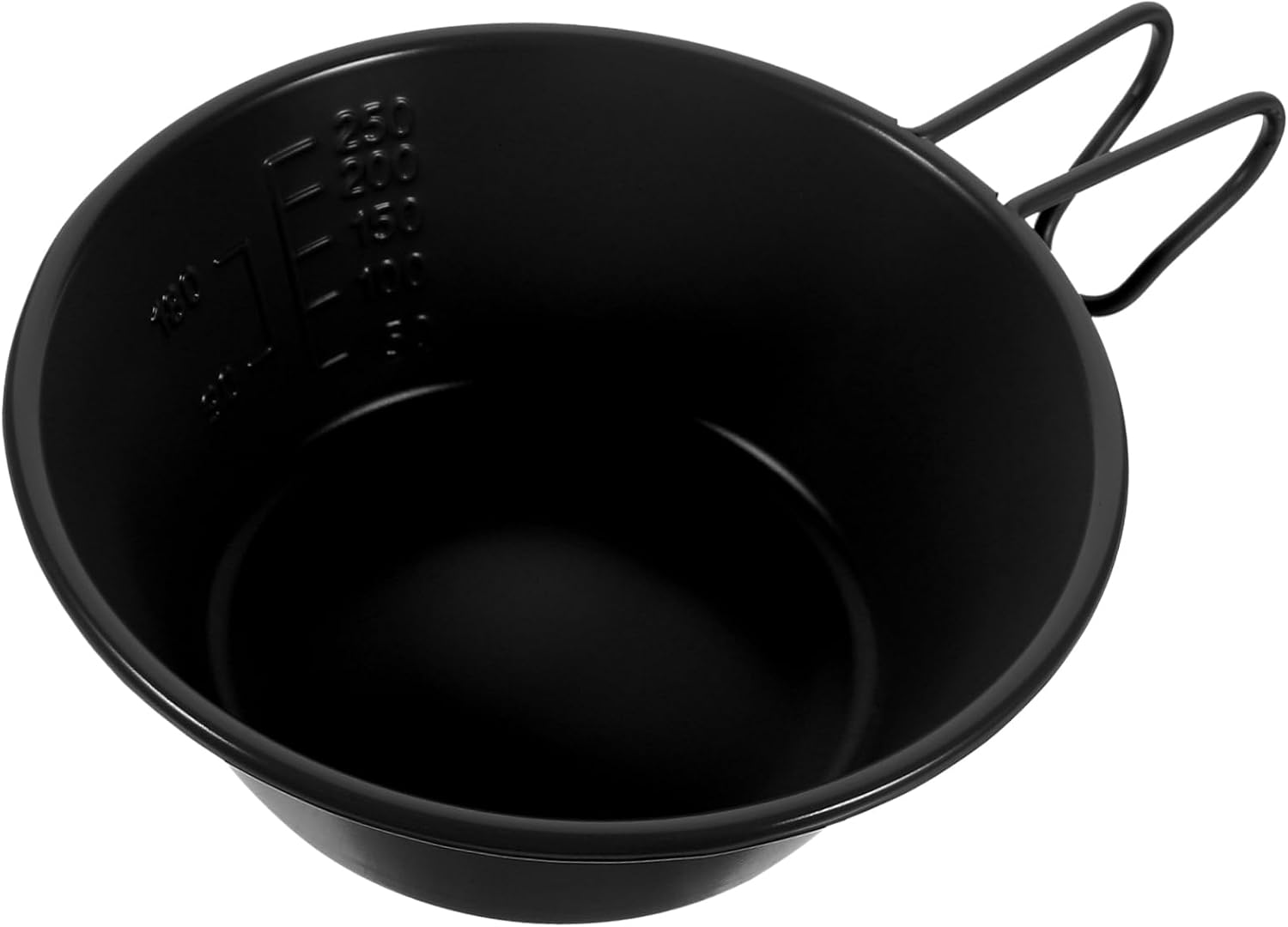 Stainless Steel Salad Bowl Handle Serving Camping Bowl Collapsible Camping Dinnerware