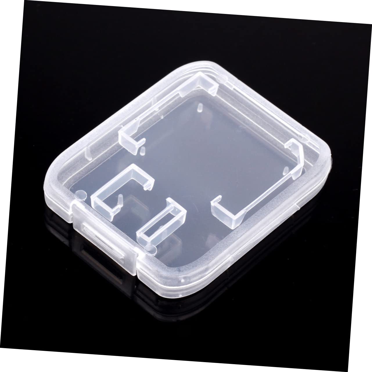 Hemoton 60pcs Plastic Memory Card Holder for and Storage Case Design for Easy Access and Organization of Memory Cards