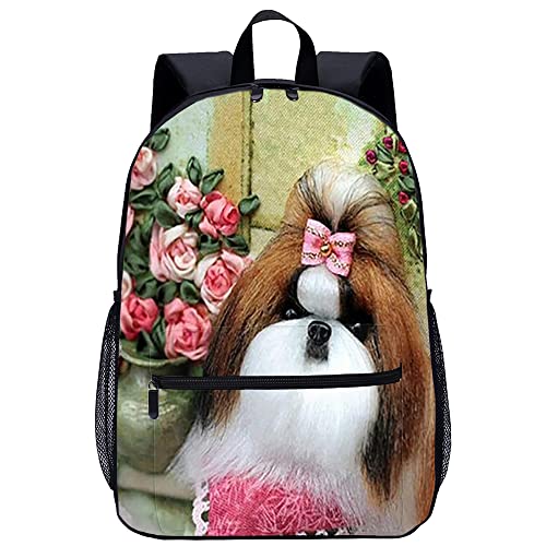 Sac à dos imprimé en 3D chien pour une rentrée scolaire joyeuse