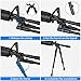 BESTSIGHT Clamp on Bipod for Rifles 6-9 inch Tactics Barrel Bipod Adjustable Height(Barrel bipod Diameter 11-19mm)