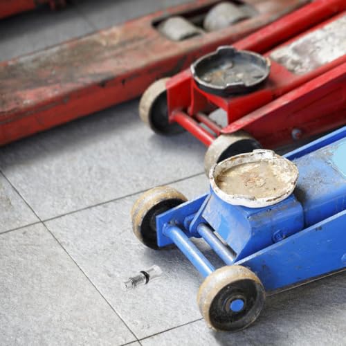 Ciieeo 2 StüCk HydraulikzubehöR RüCkschlagventil Wagenheber Ersatzteile Handhebel Ventil FüR Reparatur, Hoch Effizient Und Sicher, Legierung Silber