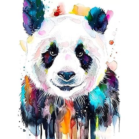 Diamond Embroidery Paintings, Diamond Art Kits for Adults Crystal Rhinestone Painting Panda for Home Wall Decor(30x40 cm) Cover