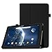 Fintie Dragon Touch X10 2017 Edition Tablet Case, Premium PU Leather Folio Cover with Stylus Holder for Dragon Touch X10 2017 Edition 10.1-Inch Android Tablet, Black