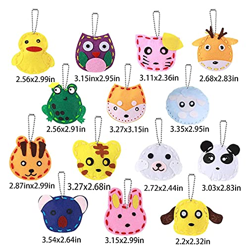 Fineder-14pcs-DIY-Sewing-Kit-for-Kids-Felt-Animal-DIY-Crafts-for-Girls-and-Boys-Educational-Sewing-for-Kids-Art-Craft-Kits-for-Beginners-Gift-for-Kids Fineder-14pcs-DIY-Sewing-Kit-for-Kids-Felt-Animal-DIY-Crafts-for-Girls-and-Boys-Educational-Sewing-for-Kids-Art-Craft-Kits-for-Beginners-Gift-for-Kids