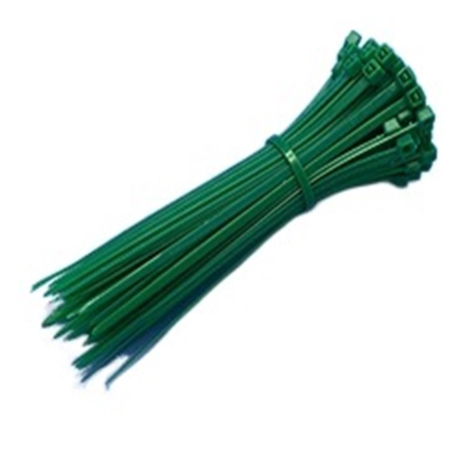Nylon Cable Tie Buckle， Self Locking Nylon Cable Ties 20 Pcs 3x150mm Multicolor(Green)