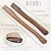 XQSL 2-Pack Axe Handle Replacement, 17in+23.6in Hatchet Handle Replacement, Wood Replacement Handle for Axe Pick Axe