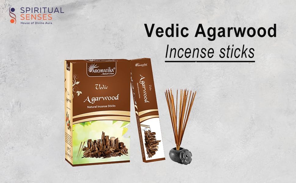 Miniatura 3 de ARO VATIKA Vedic Benzoin Natural Masala 144 varillas de incienso en paquete de 12  Enrollado a mano en la India  Lo mejor para oración, meditación,