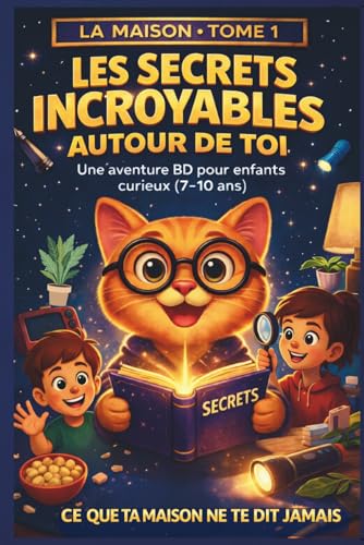 Secrets Incroyables autour de Toi: Une aventure BD éducative et drôle pour enfants curieux de 7 à 10 ans