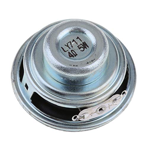 Image of Universal 45mm 5W Full Range Loud Speaker Rubber Edge Easy Use Home Car New