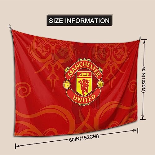 タペストリー マンチェスター・ユナイテッドfc インテリア 壁掛け 152×102cm 室内装飾タペストリー カーテン 部屋飾り 新築お祝い 結婚お祝い プレゼント [5]