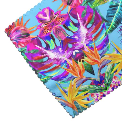 Sets de table en polyester de qualité supérieure au tissage résistant - 7