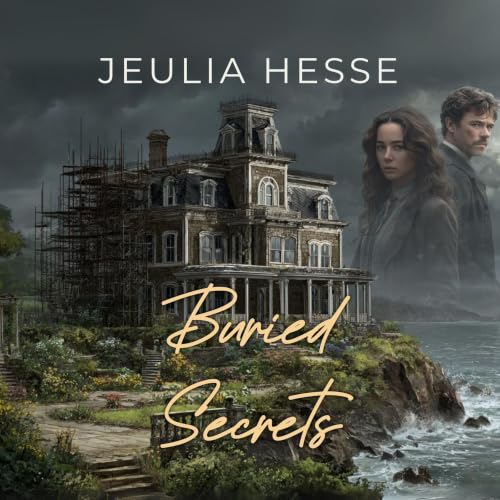 Diseño de la portada del título Buried Secrets