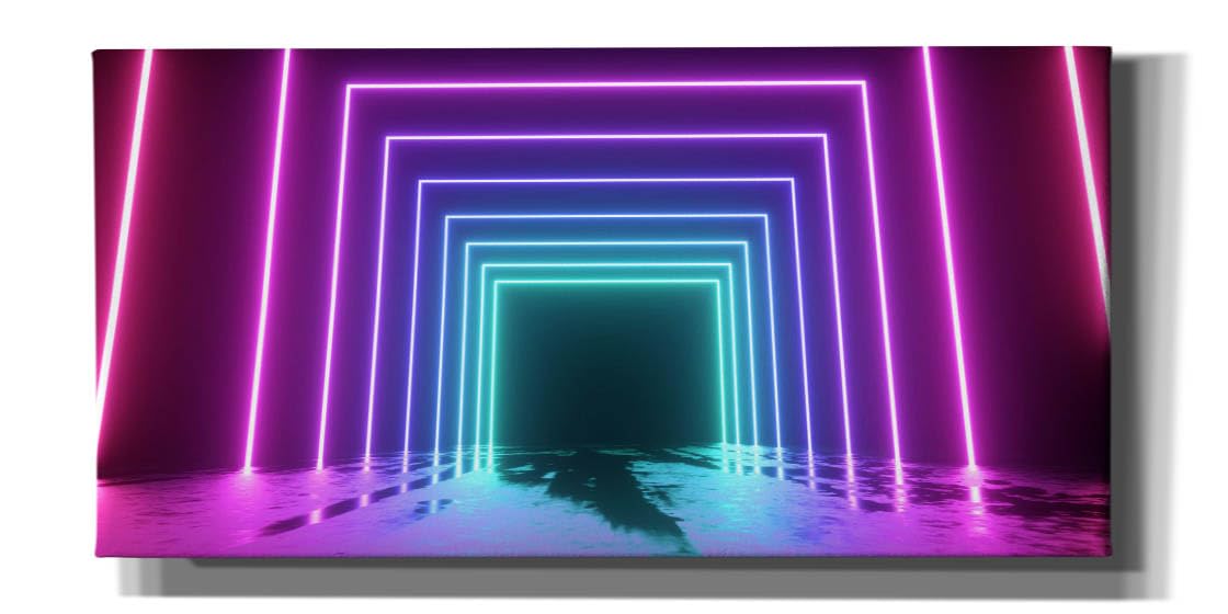 Epic Graffiti 'Cyberpunk Future' by Epic Portfolio, Canvas Wall Art, 24