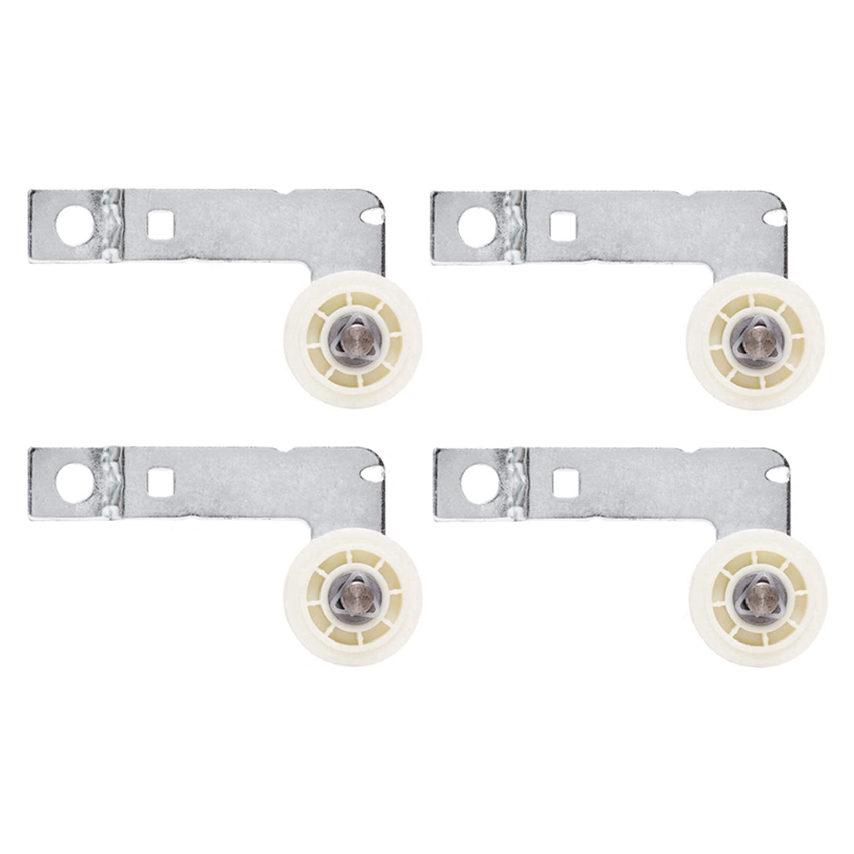 Hndhbfgrt 4X for W10837240 Dryer Idler Pulley with Bracket,Replace Part for Dryer