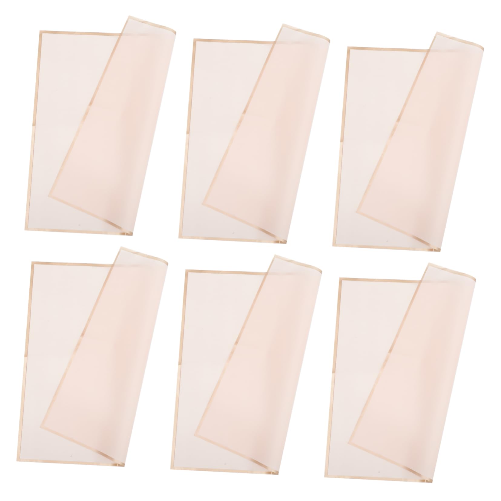 HOMSFOU Floral Film 20 Sheets of Waterproof Flower Wrapping Paper for Bouquets