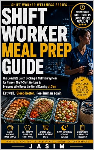 Shift Worker Meal Prep Guide: The Complete Batch Cooking & Nutrition System for Nurses, Night Shift Workers & Busy Professionals image 2