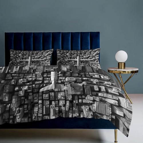 Funda nórdica de avión 135x200 con dos fundas de almohada para cama infantil 8