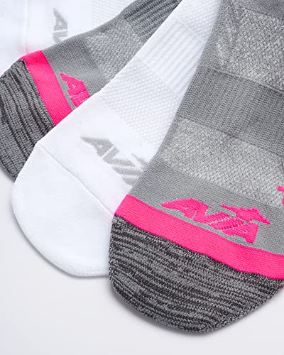 Image of Avia Womens No Show Socks - 12 Pack Soft Stretch Moisture Wicking Athletic Low Cut Socks for Women (Size 4-9, Extended: 9-12)