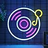 YuanDian Record Neon Sign, Music LED Neon Lights for Live Music Room Wall Decor, Gift Ideas for Boys Recording Studio Nephew Men Teen Son Grandson #1