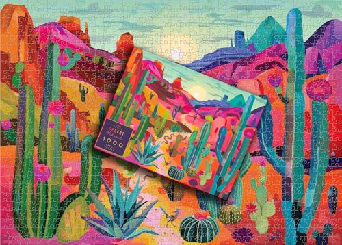 Rompecabezas Elena Essex de 1000 piezas para adultos: Desert Hideout | Rompecabezas de cactus y parques nacionales | Tamaño 20x28 pulgadas miniatura 3