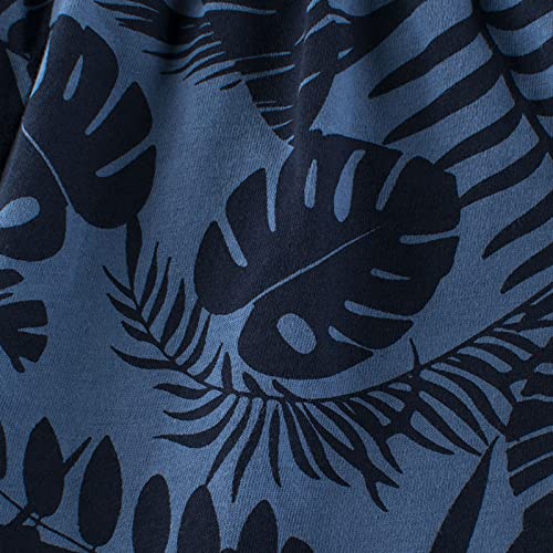 Kids Summer Athletic Jogger Shorts Toddler Boys Girls Tropical Print Beach Shorts Elastic Waist Everyday Shorts3