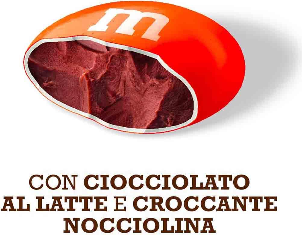 M&M's Choco Confetti al Cioccolato al Latte, 24 bustine da 45g
