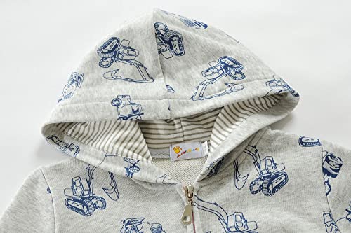 Little Hand Boys Hoodies Dinosaur Toddler Boys Jacket Kids Sweatshirts Long Sleeve Hooded Shirts 2-7 Years3