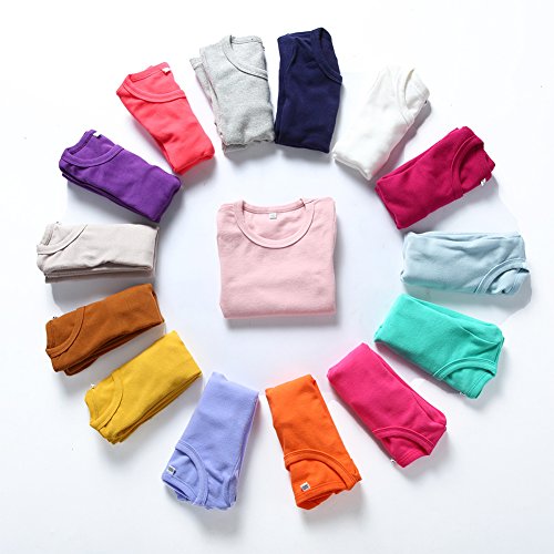 KISBINI Unisex Girls Cotton Long Sleeve T-Shirt Top Tees4
