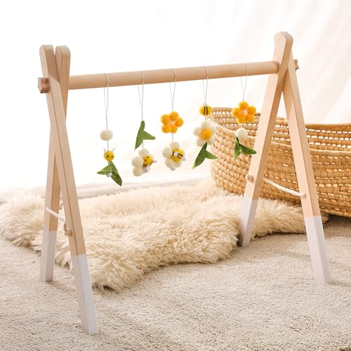 🎀【Materiali in legno di alta qualità】Arco da gioco per bambini in legno Promise Babe. Realizzato in legno naturale e levigato da esperti, il legno garantisce sicurezza e durevolezza. Offri al tuo bambino un ambiente di gioco sicuro.