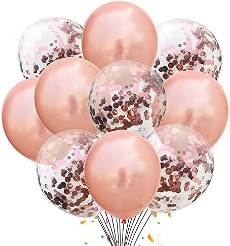 36 Assorted Party Balloons(3pcs Average per Color, 12 Colors), 12 Inches Large Balloons for Party Decoration, Birthday, Weddings, Anniversaries, Celebrations, Arch Decoration (36)
