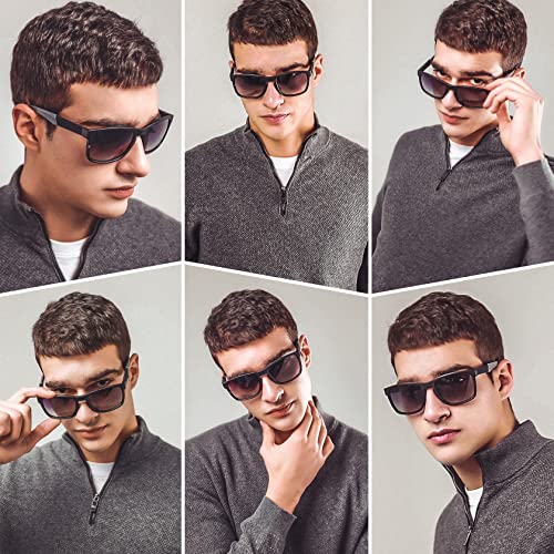 SUNGAIT Unisex Polarized Sunglasses Stylish Sun Glasses with Spring Hinges for Men & Women2