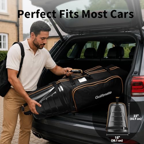 Golf Bag Carbon Fiber Hard Top