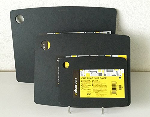 Amazon | エピキュリアン カッティングボード L,M,S ブラック 3