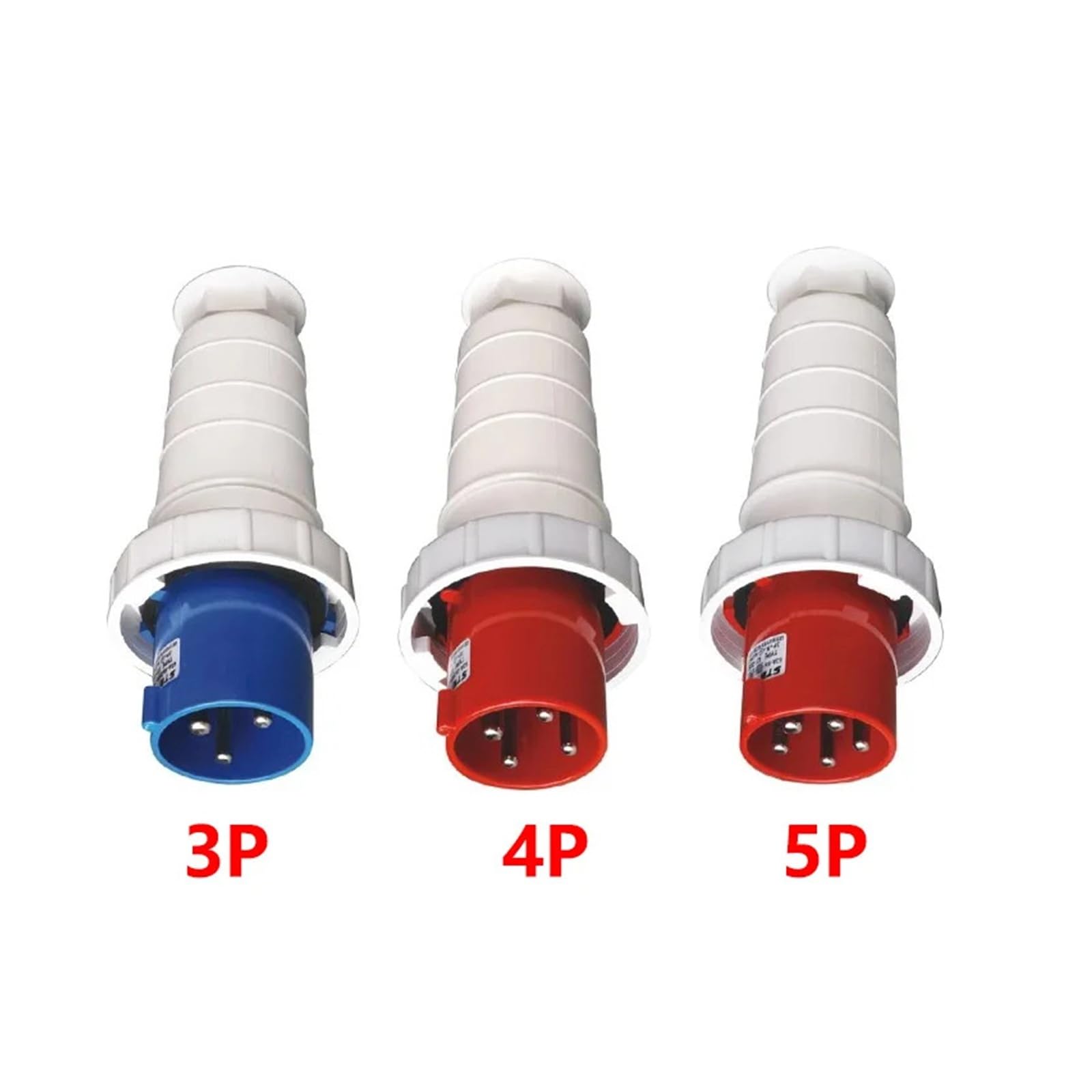 Spina e presa industriale da 63 A, connettore elettrico 3 pin, 4 5, IP67, per montaggio a parete, maschio femmina (5P 63A Plug)