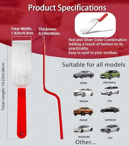 Image of Premium Slapping Spoon Paintless Dent Repair Tools for Polishing and Alignment of Car Body Dentation Professional Dinging Spoon Suitable for Planes and Cars