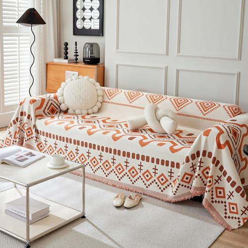 Housse de canapé polyvalente pour grands divans et fauteuils