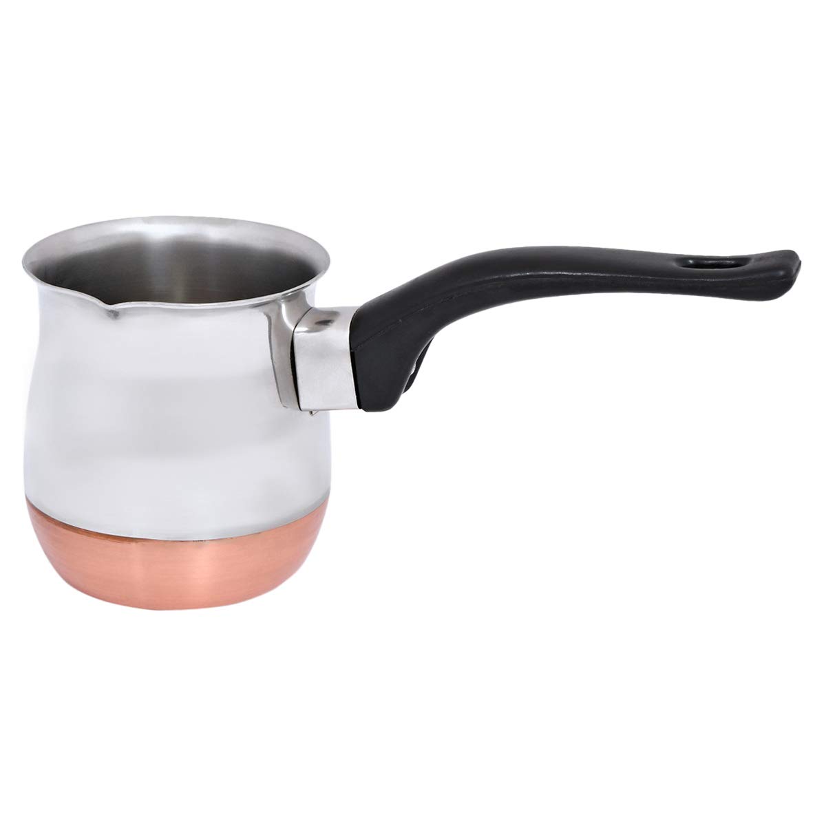 Chef Inox Stainless Steel Coffee Warmer, 450 ml Capacity, Silver/Copper